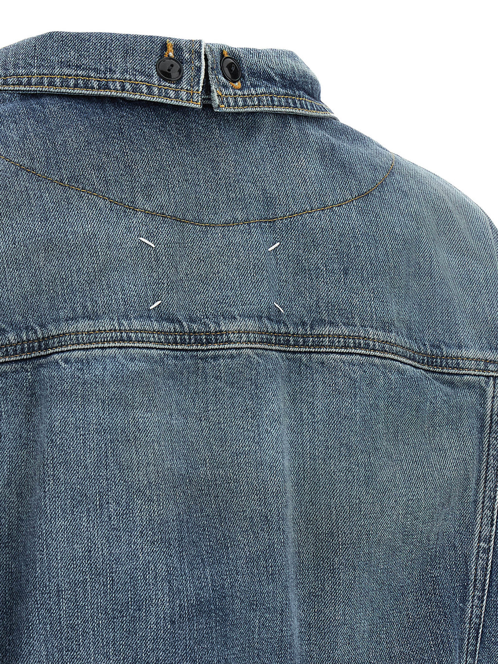 Maison Margiela Jeansjacke aus blauem Baumwolldenim