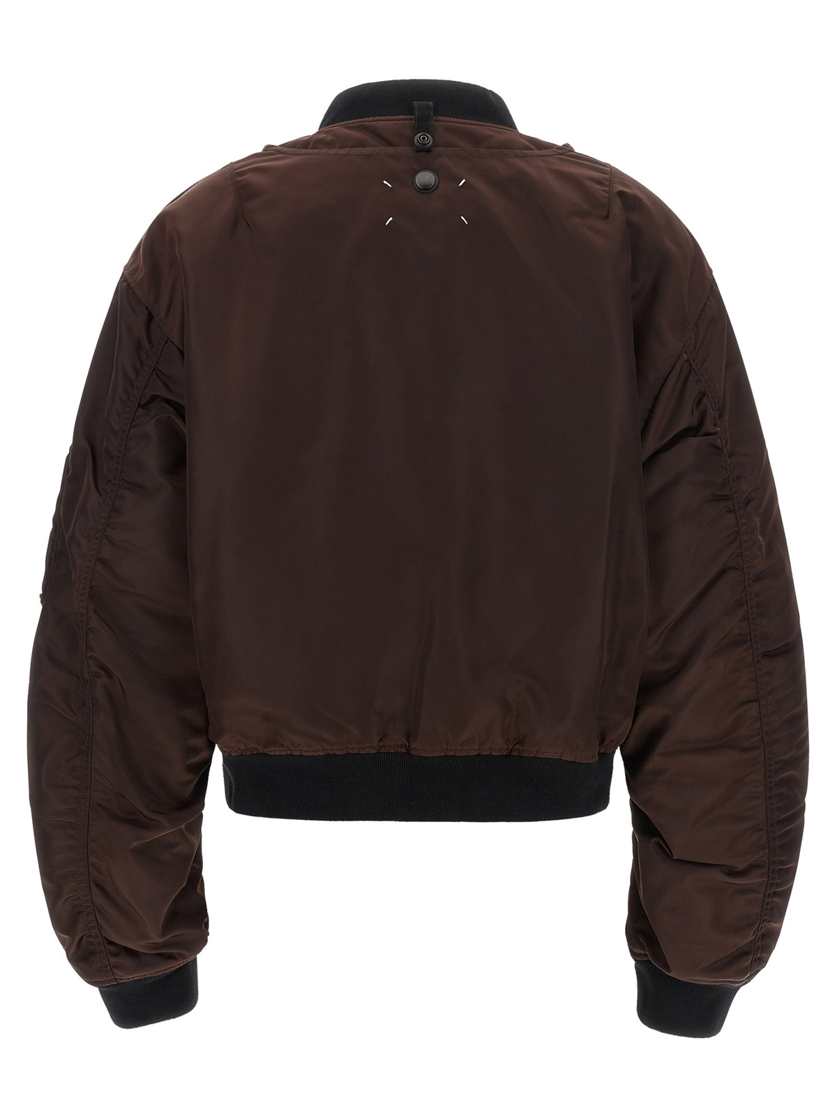 Maison Margiela Bomber aus braunem Polyamid