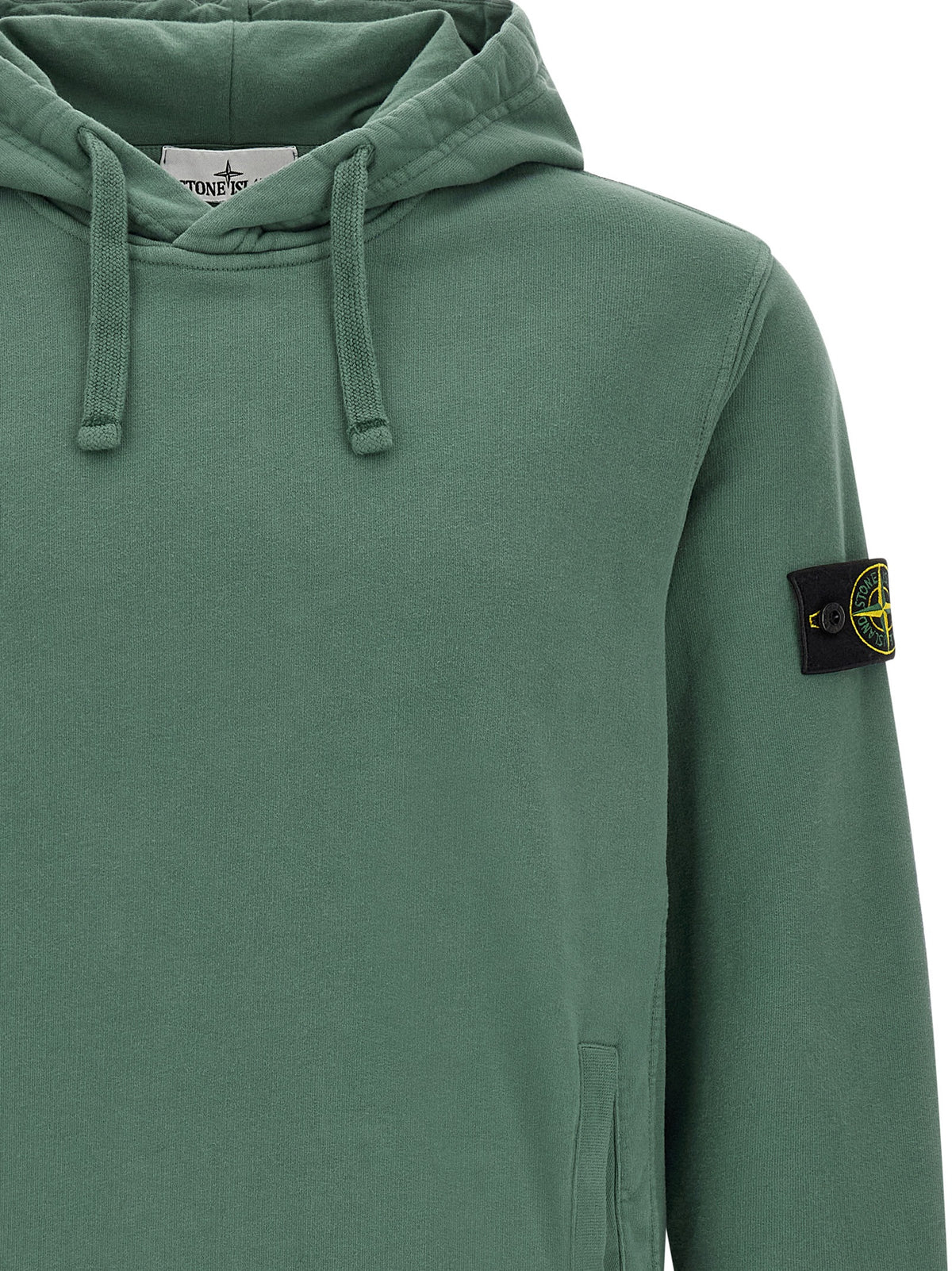 Stone Island Bicolor-Baumwoll-Sweatshirt