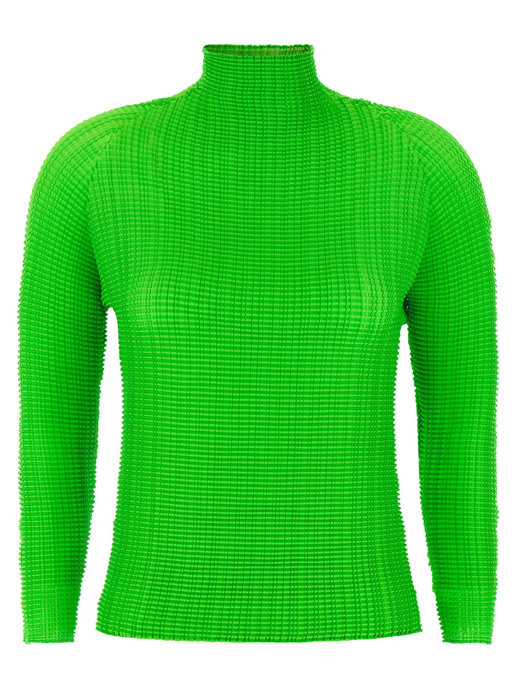 Issey Miyake Bicolor-Polyesterbluse