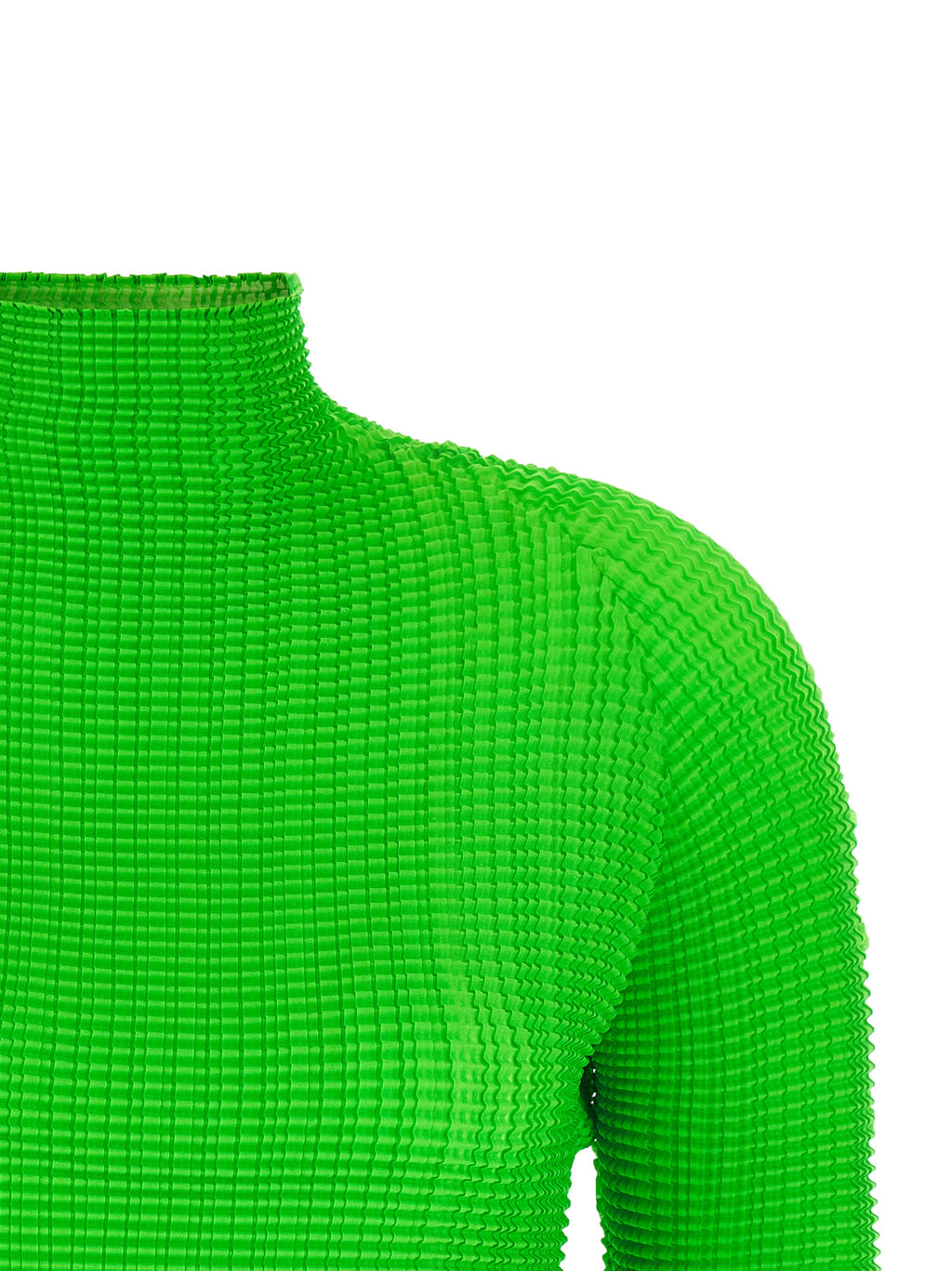 Issey Miyake Bicolor-Polyesterbluse