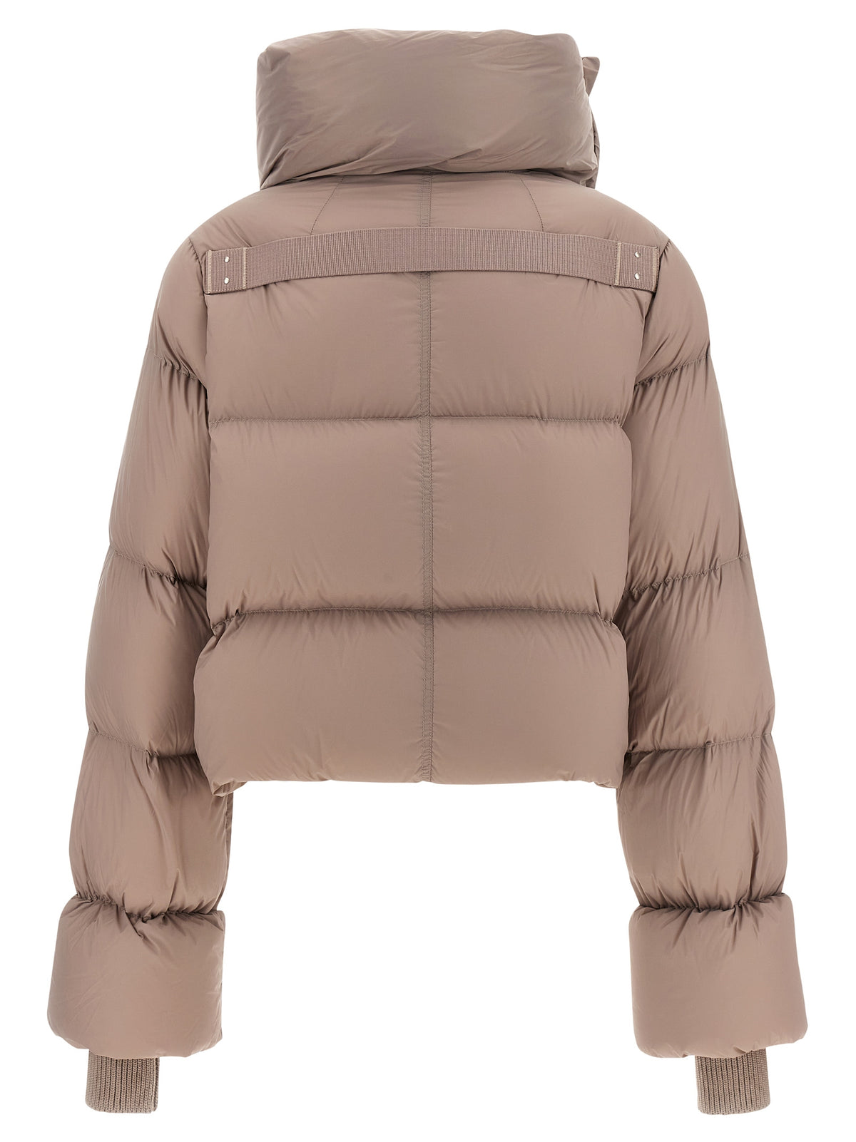 Rick Owens Mehrfarbige Nylonjacke, knöchellang