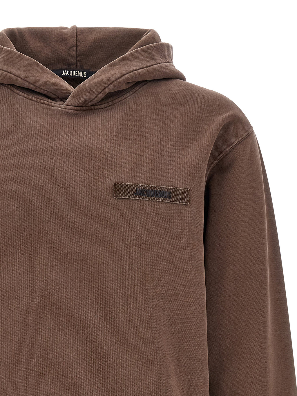 Jacquemus Braunes Baumwoll-Sweatshirt
