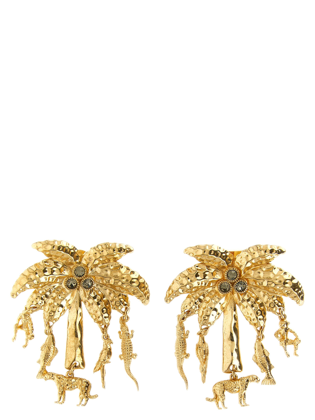 Jacquemus Ohrringe aus goldfarbenem Messing