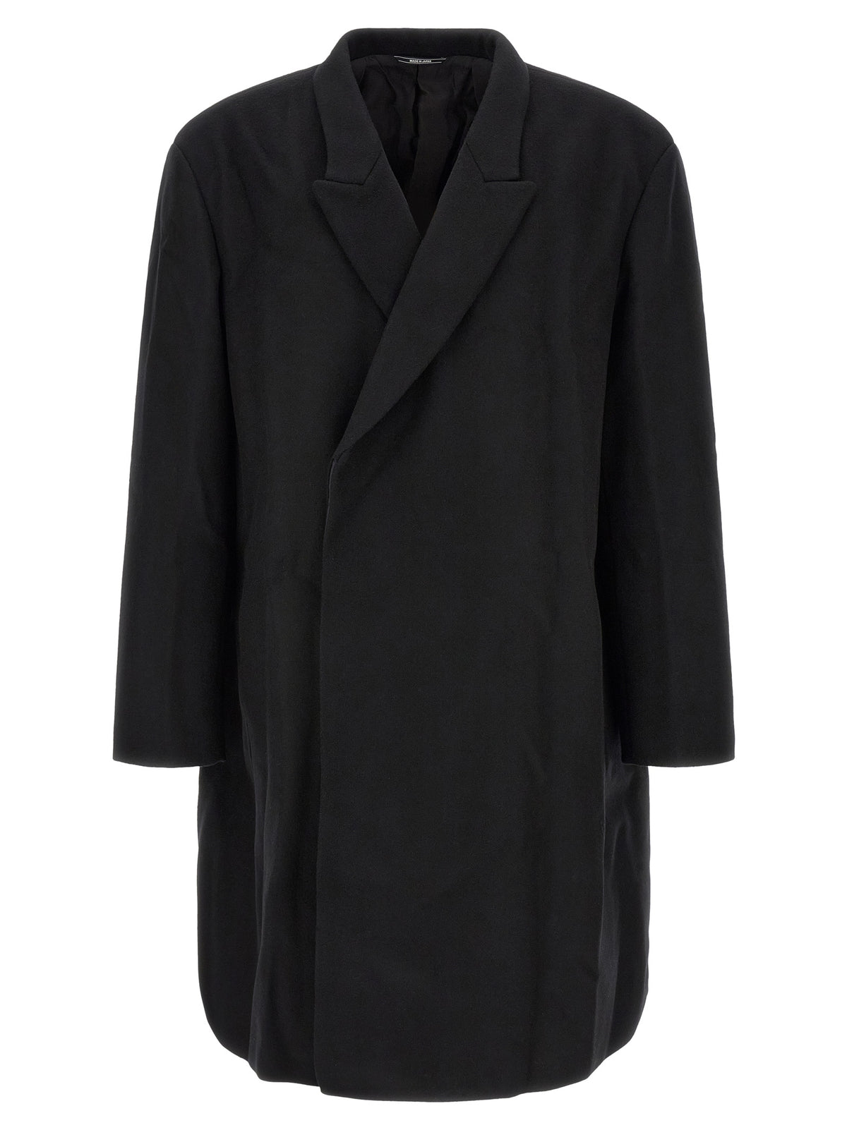Kiko Kostadinov Black Wool Coat