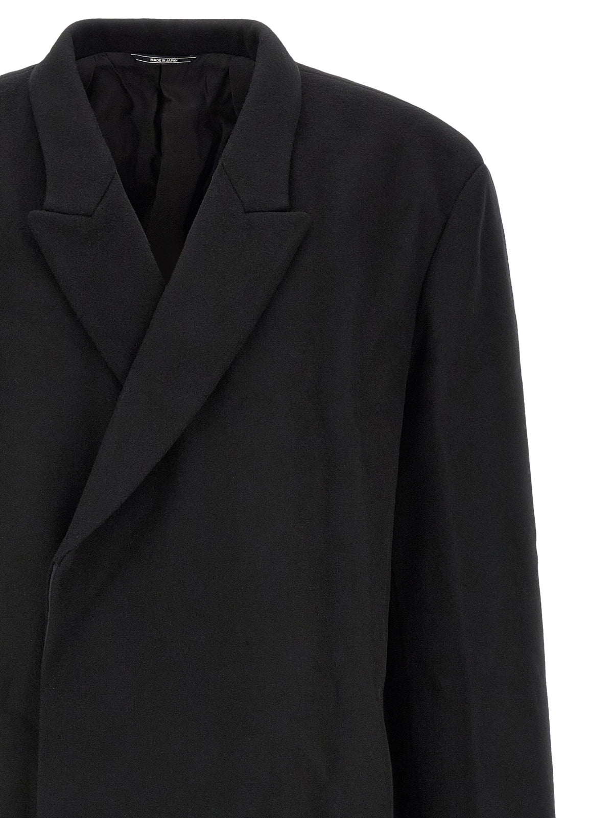 Kiko Kostadinov Black Wool Coat
