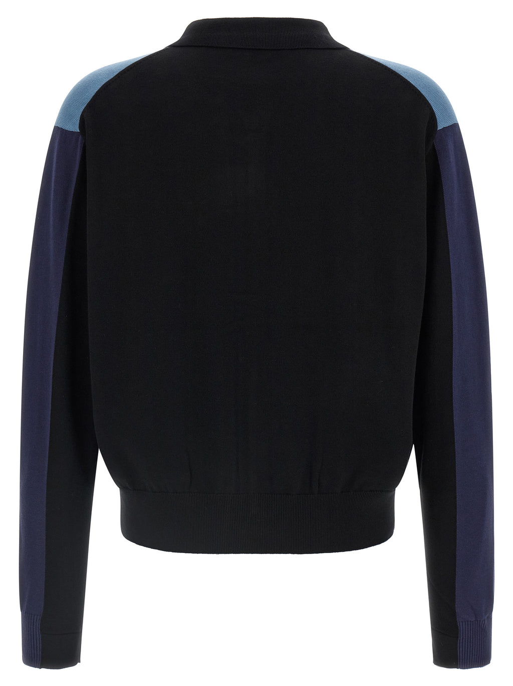 Kiko Kostadinov Blaue Baumwollstrickjacke