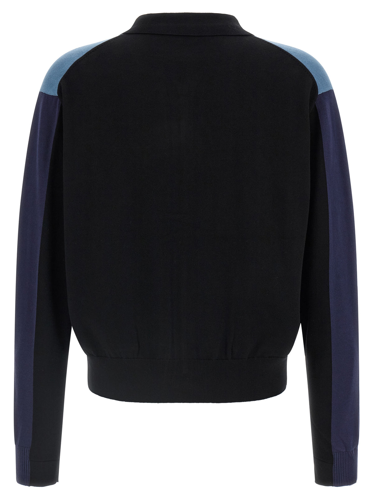 Kiko Kostadinov Blaue Baumwollstrickjacke