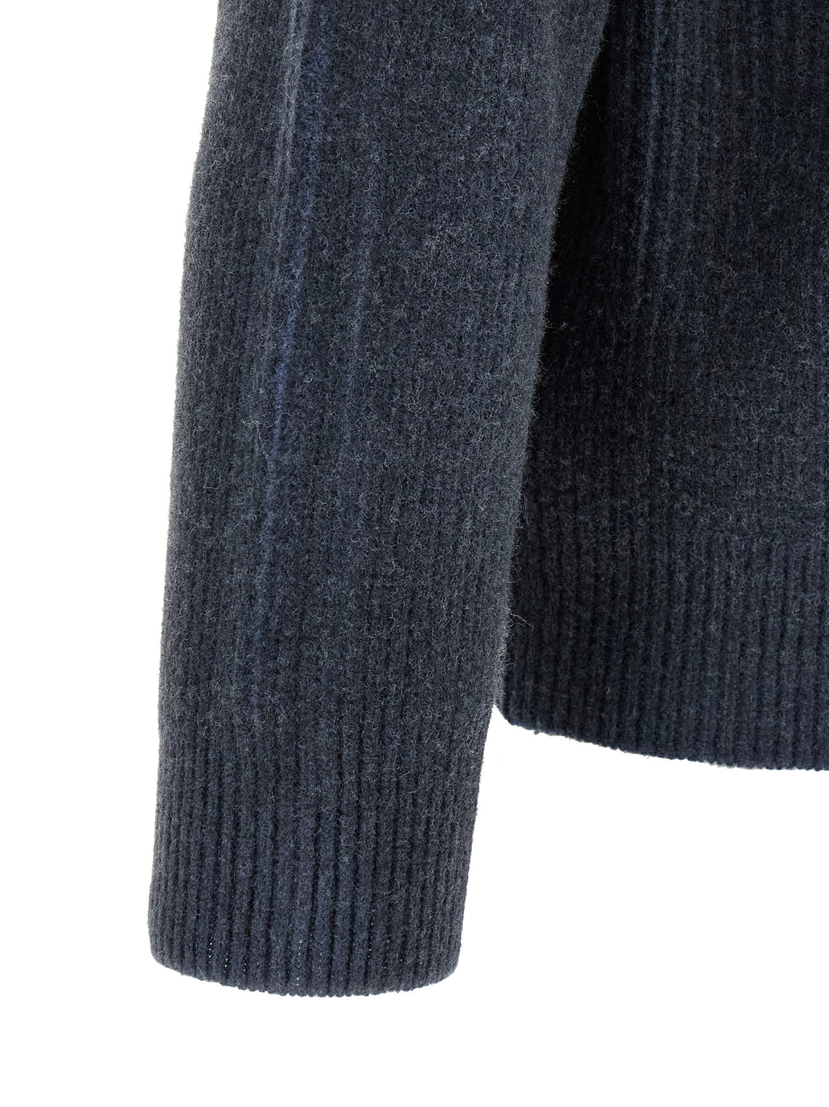 Diesel blaue Strickjacke aus Wolle