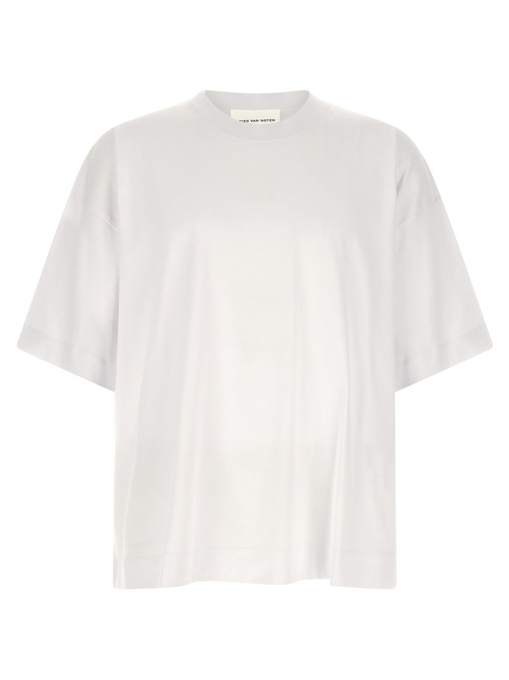 Dries Van Noten Weißes Baumwoll-T-Shirt