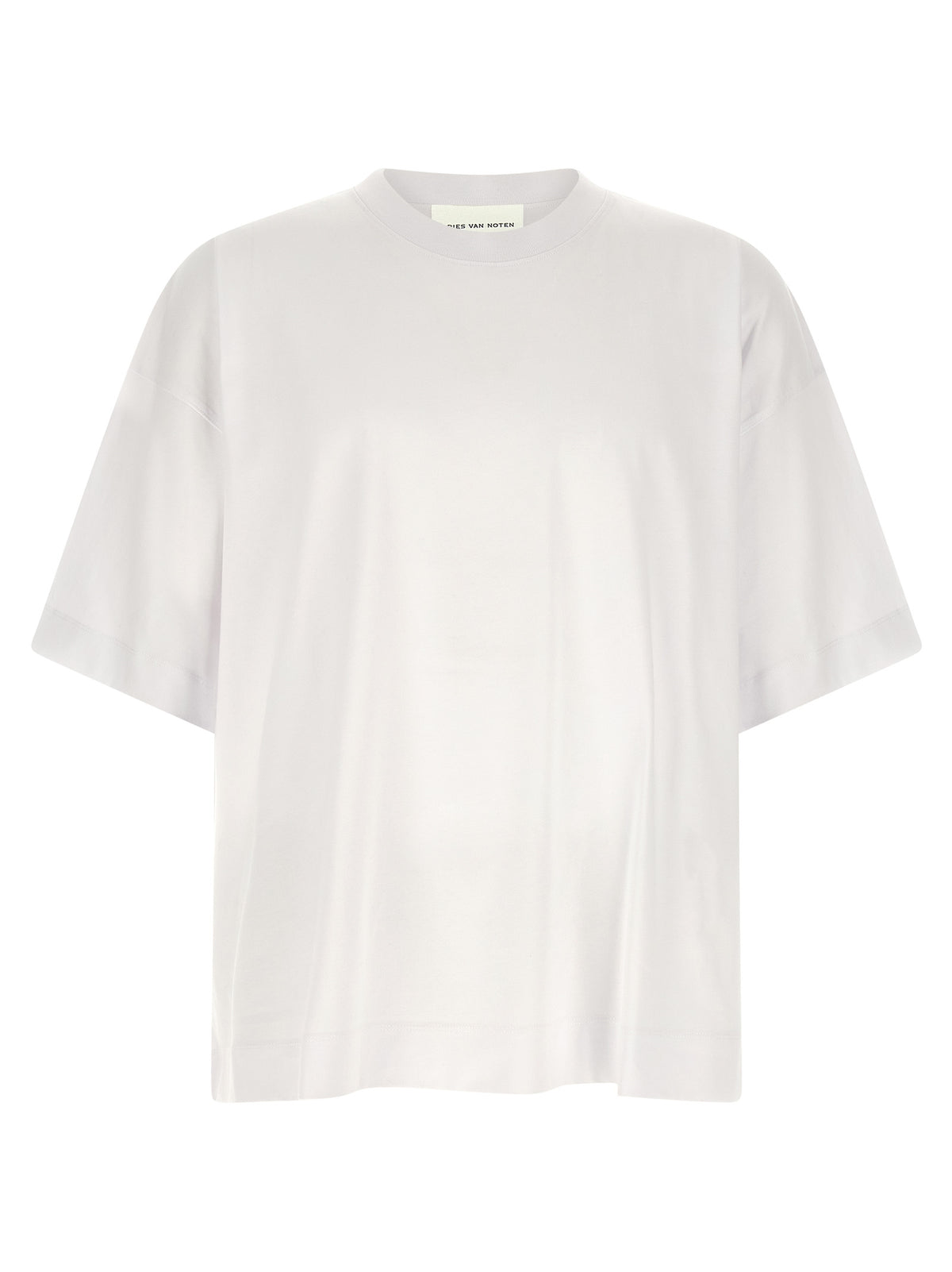 Dries Van Noten Weißes Baumwoll-T-Shirt