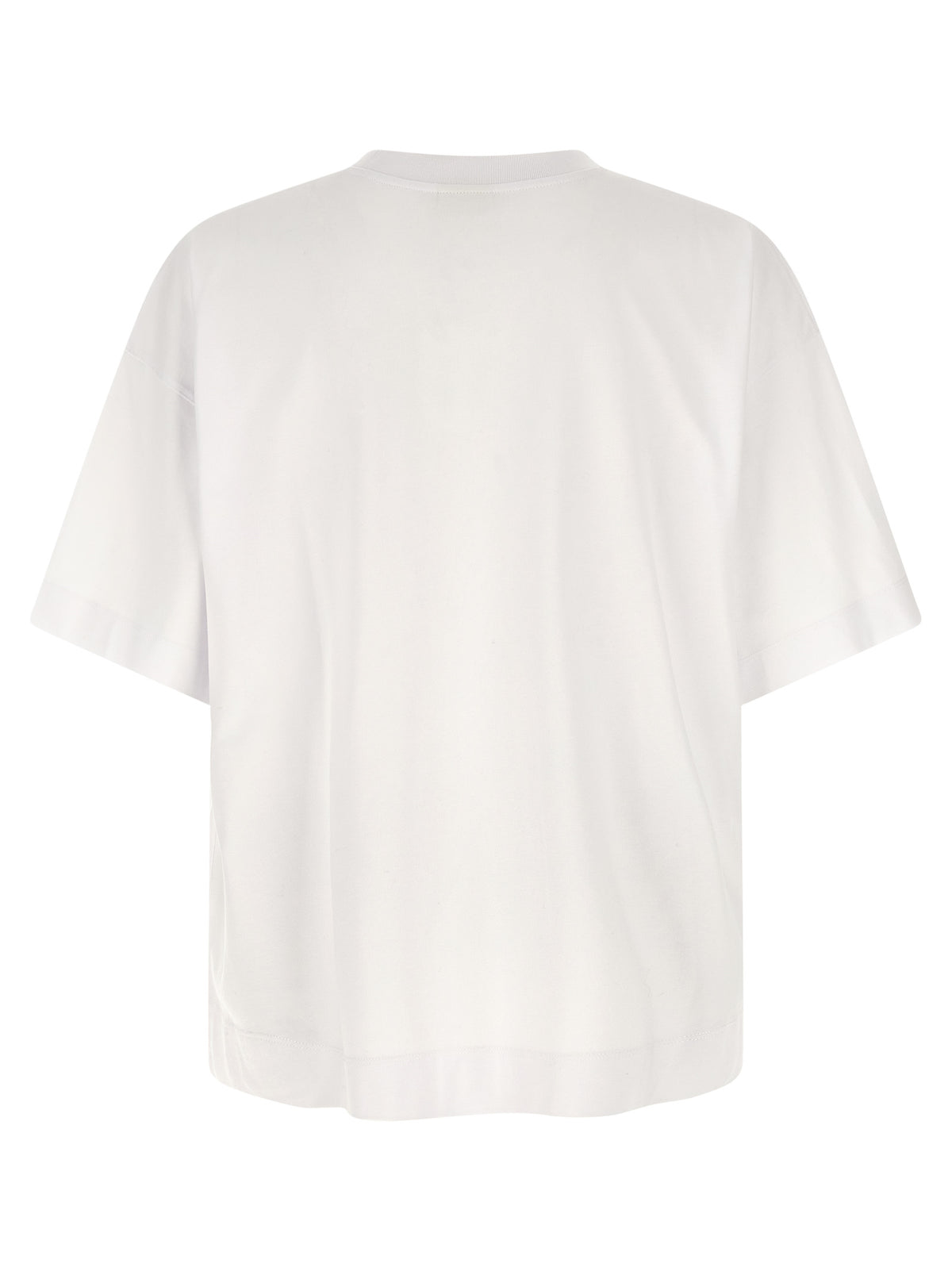 Dries Van Noten Weißes Baumwoll-T-Shirt