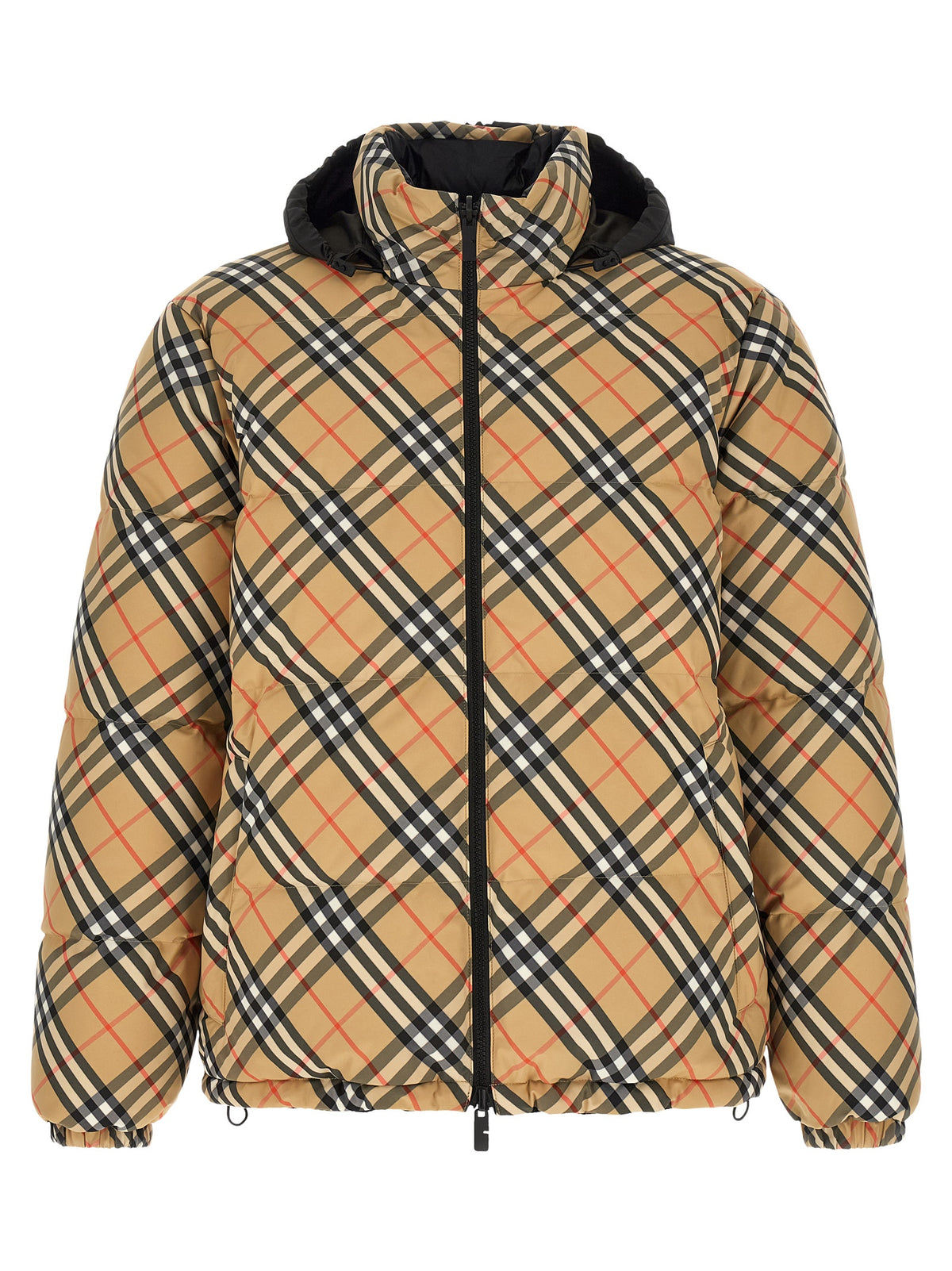 Burberry Shell-Jacke aus beigem Polyester