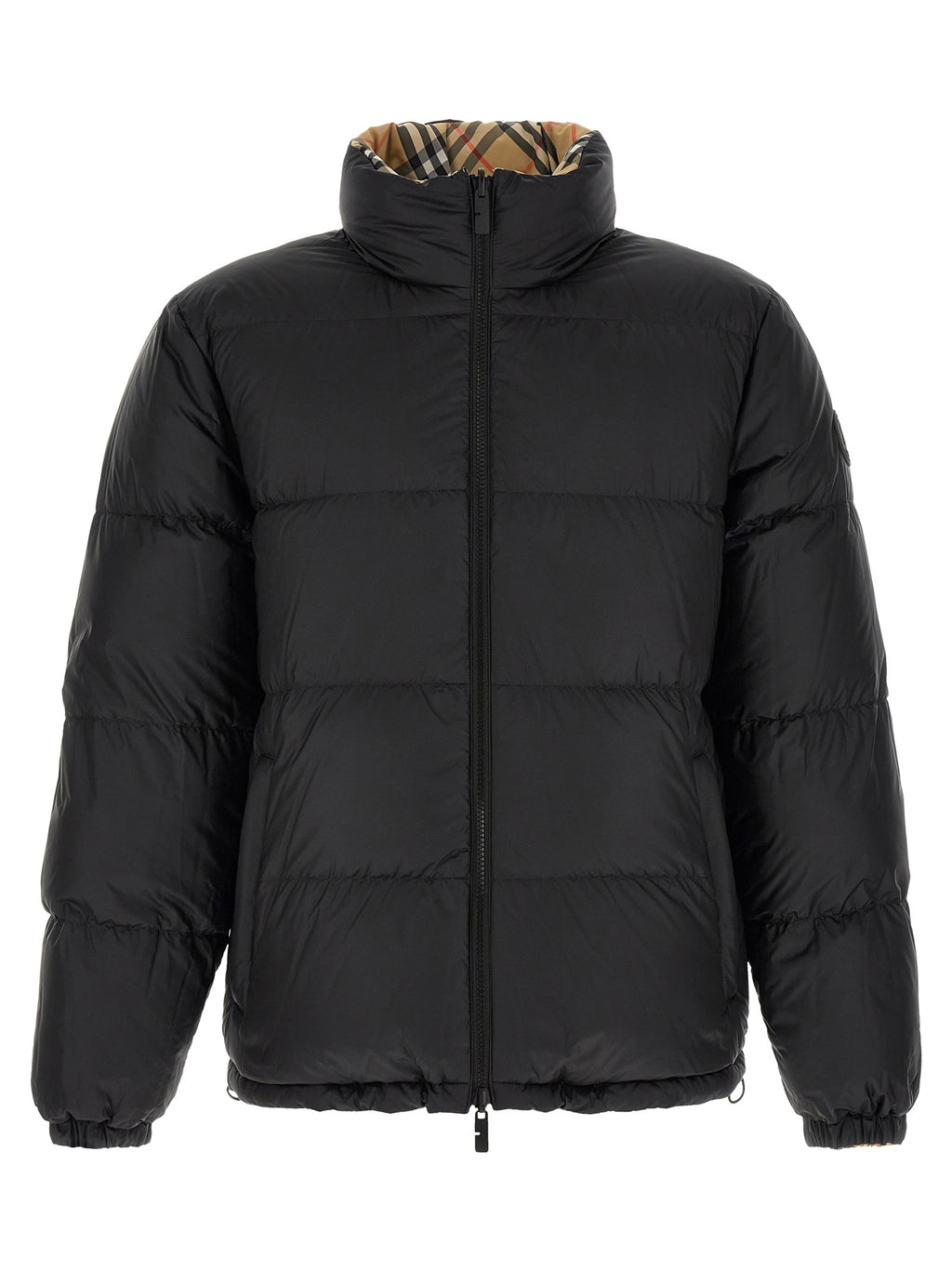 Burberry Shell-Jacke aus beigem Polyester