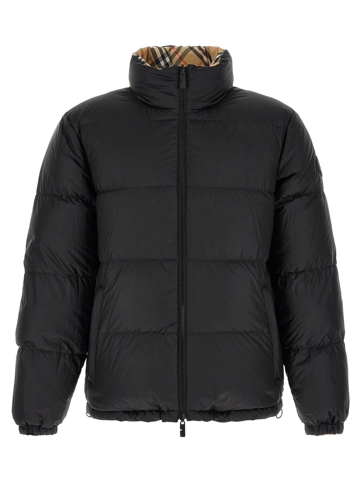 Burberry Shell-Jacke aus beigem Polyester