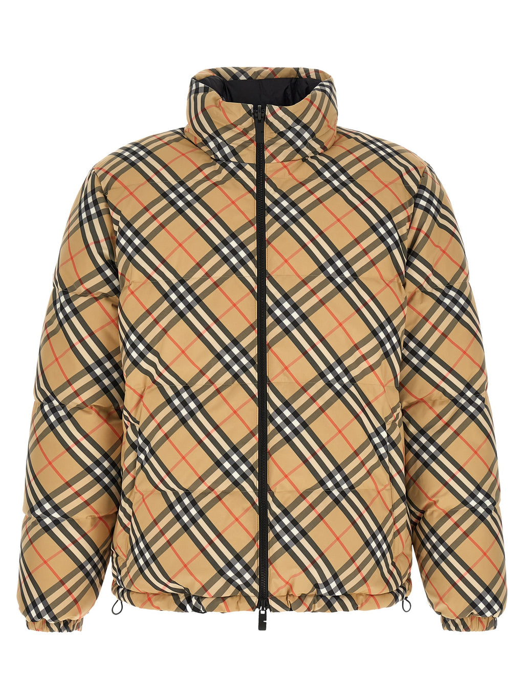 Burberry Shell-Jacke aus beigem Polyester