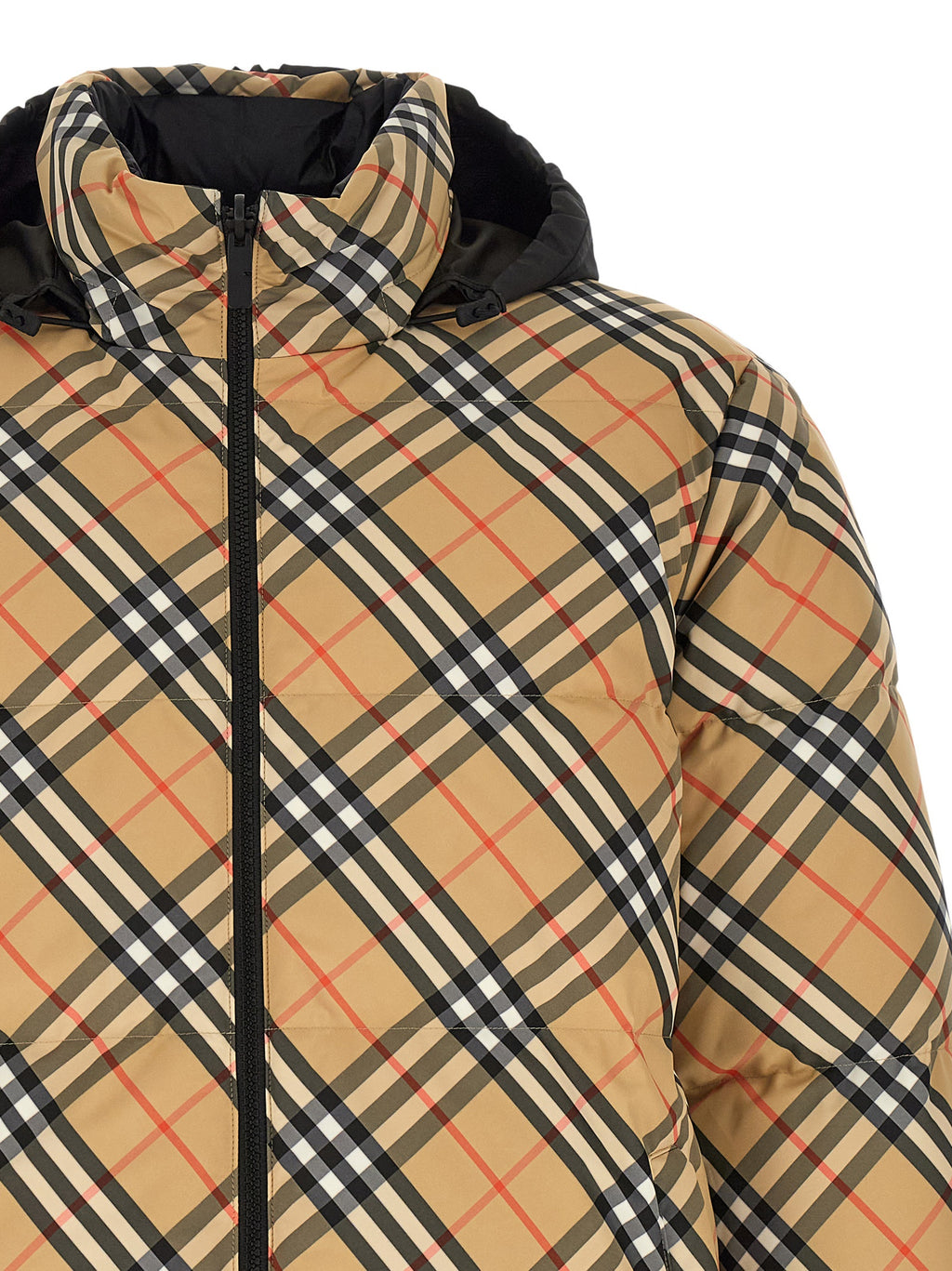 Burberry Shell-Jacke aus beigem Polyester