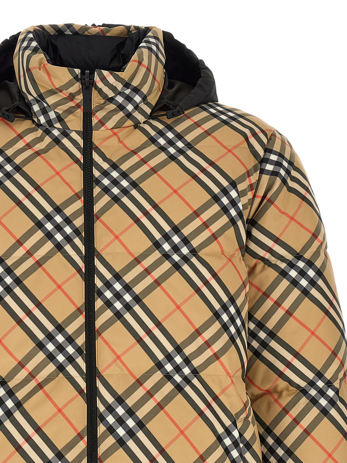Burberry Shell-Jacke aus beigem Polyester