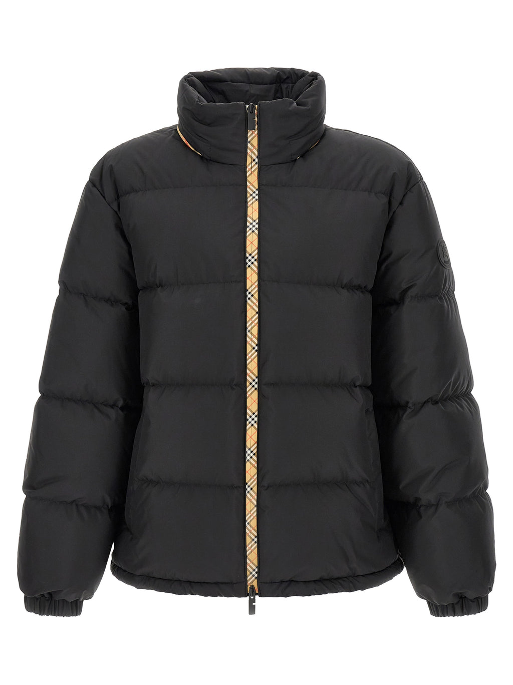 Burberry Parka aus schwarzem Polyester