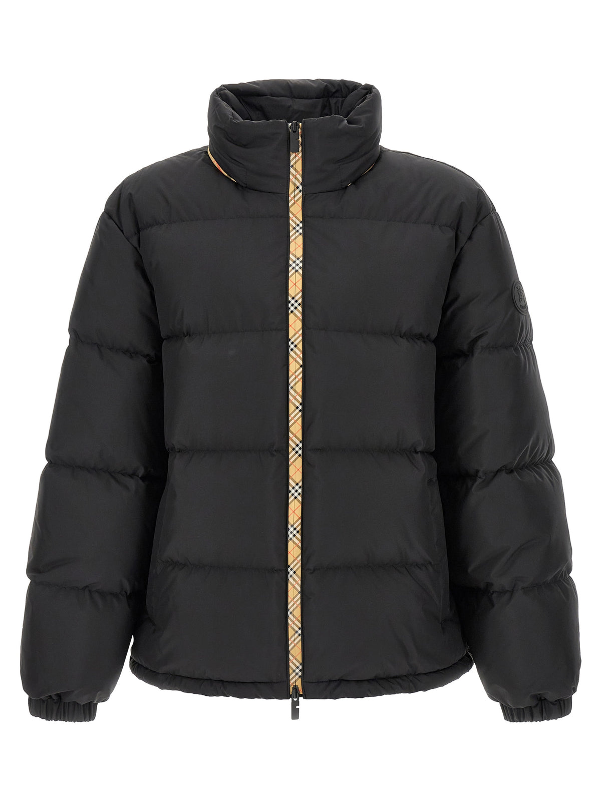 Burberry Parka aus schwarzem Polyester