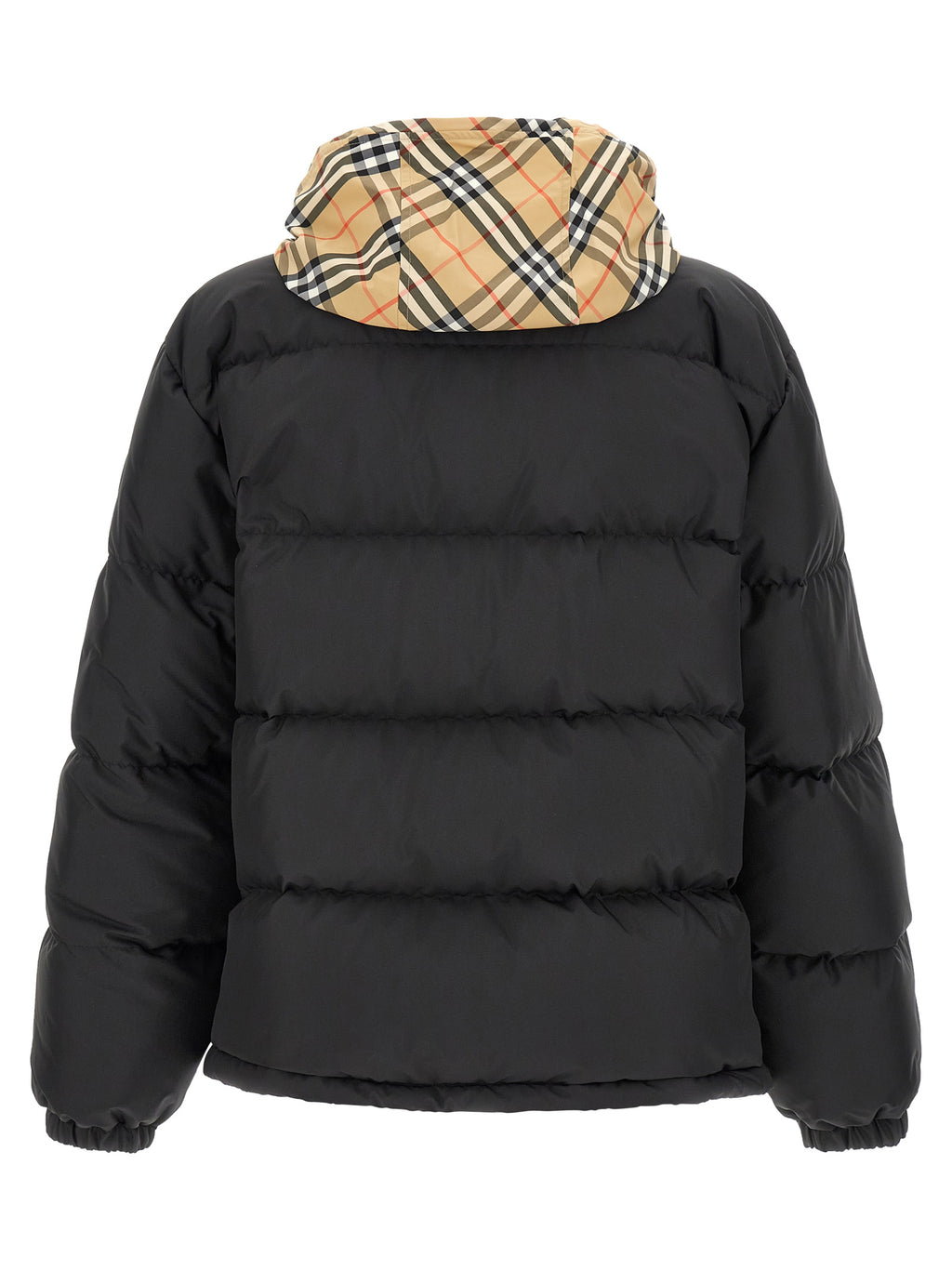 Burberry Parka aus schwarzem Polyester