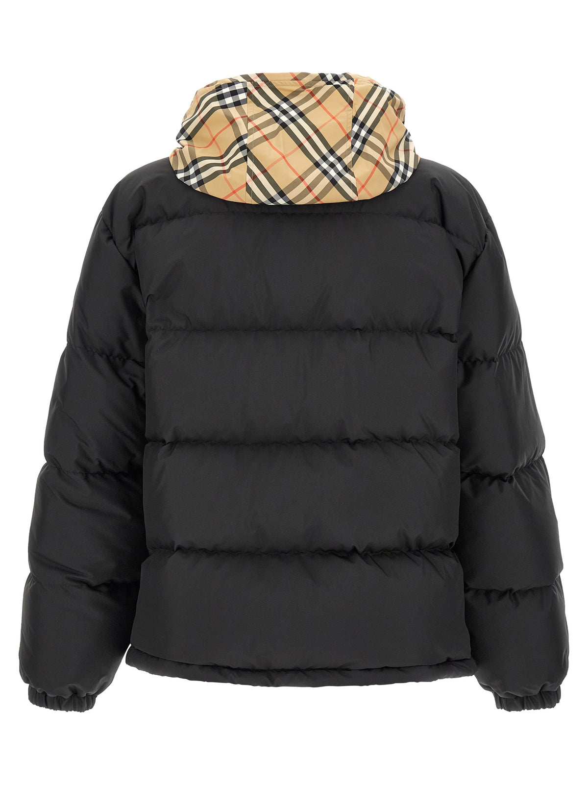Burberry Parka aus schwarzem Polyester