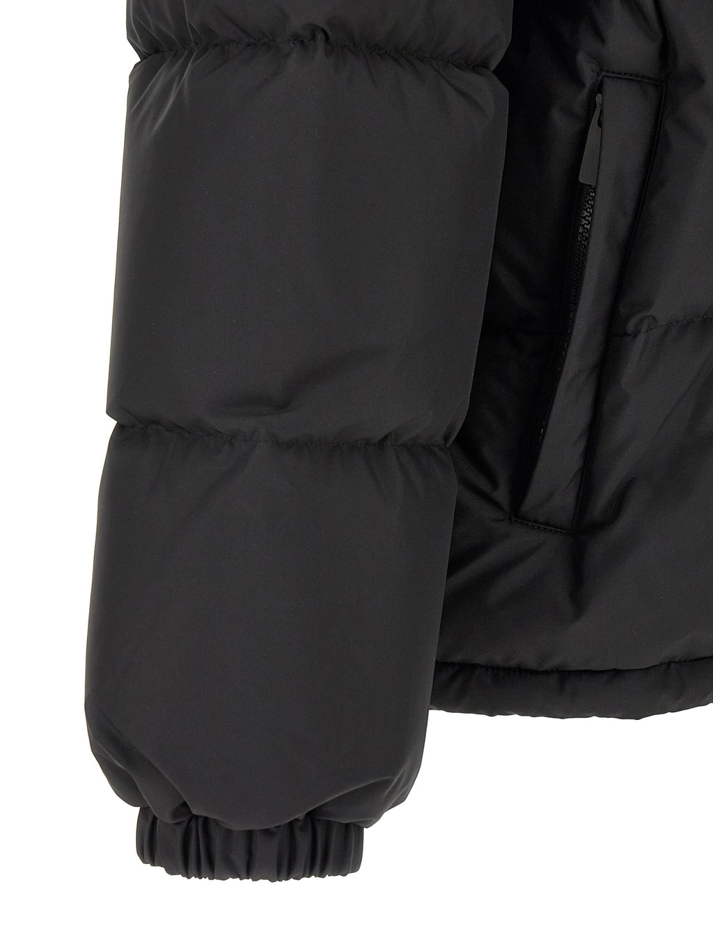 Burberry Parka aus schwarzem Polyester