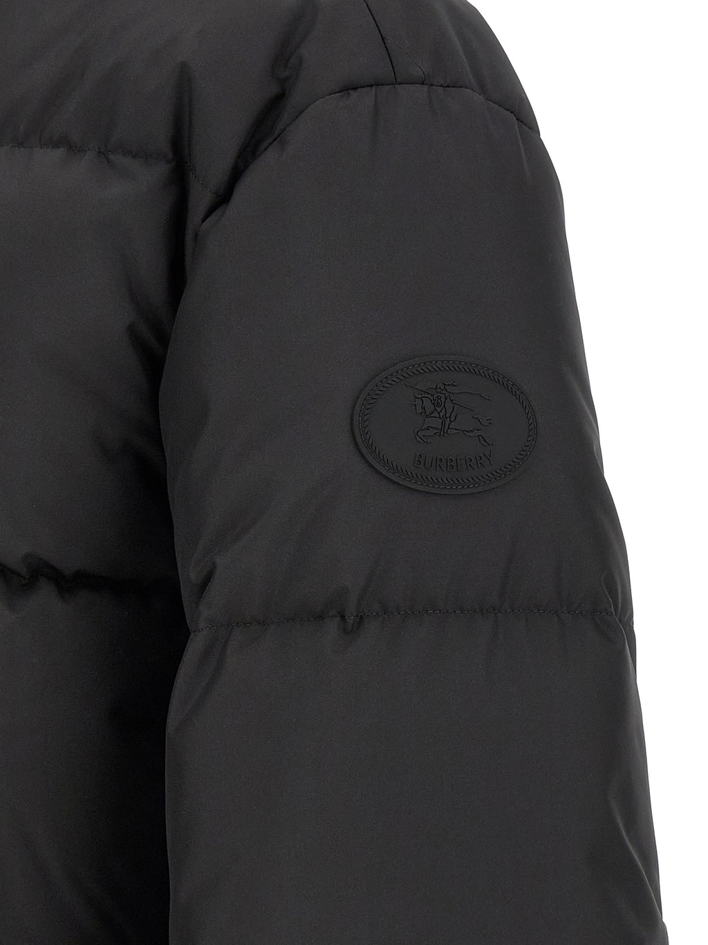Burberry Parka aus schwarzem Polyester