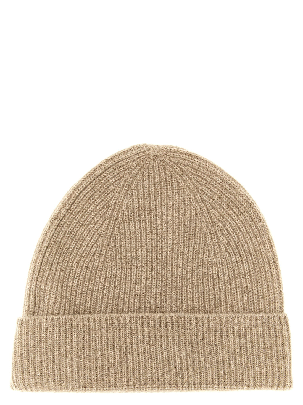 Ballantyne Beanie aus beigem Kaschmir