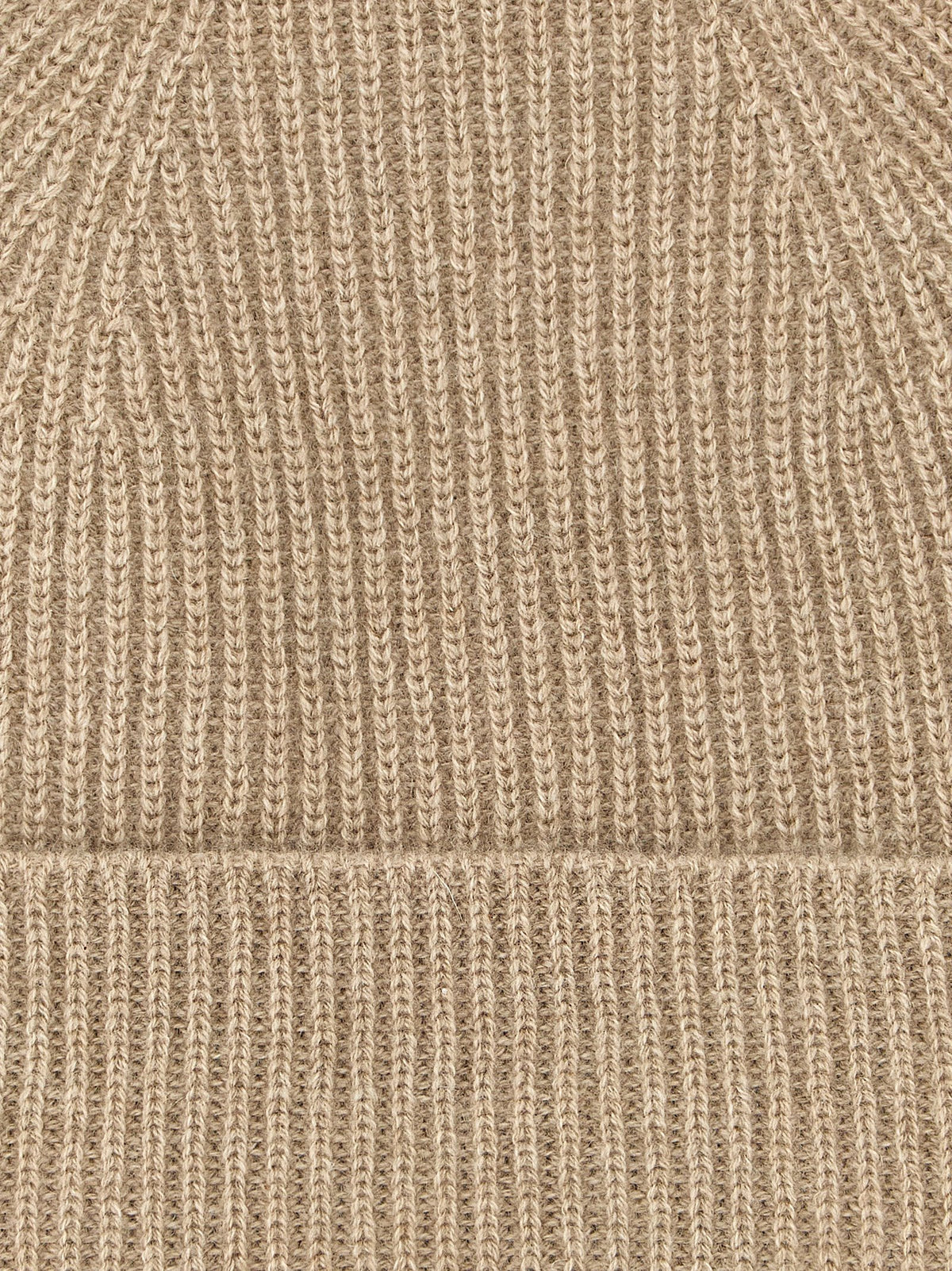 Ballantyne Beanie aus beigem Kaschmir