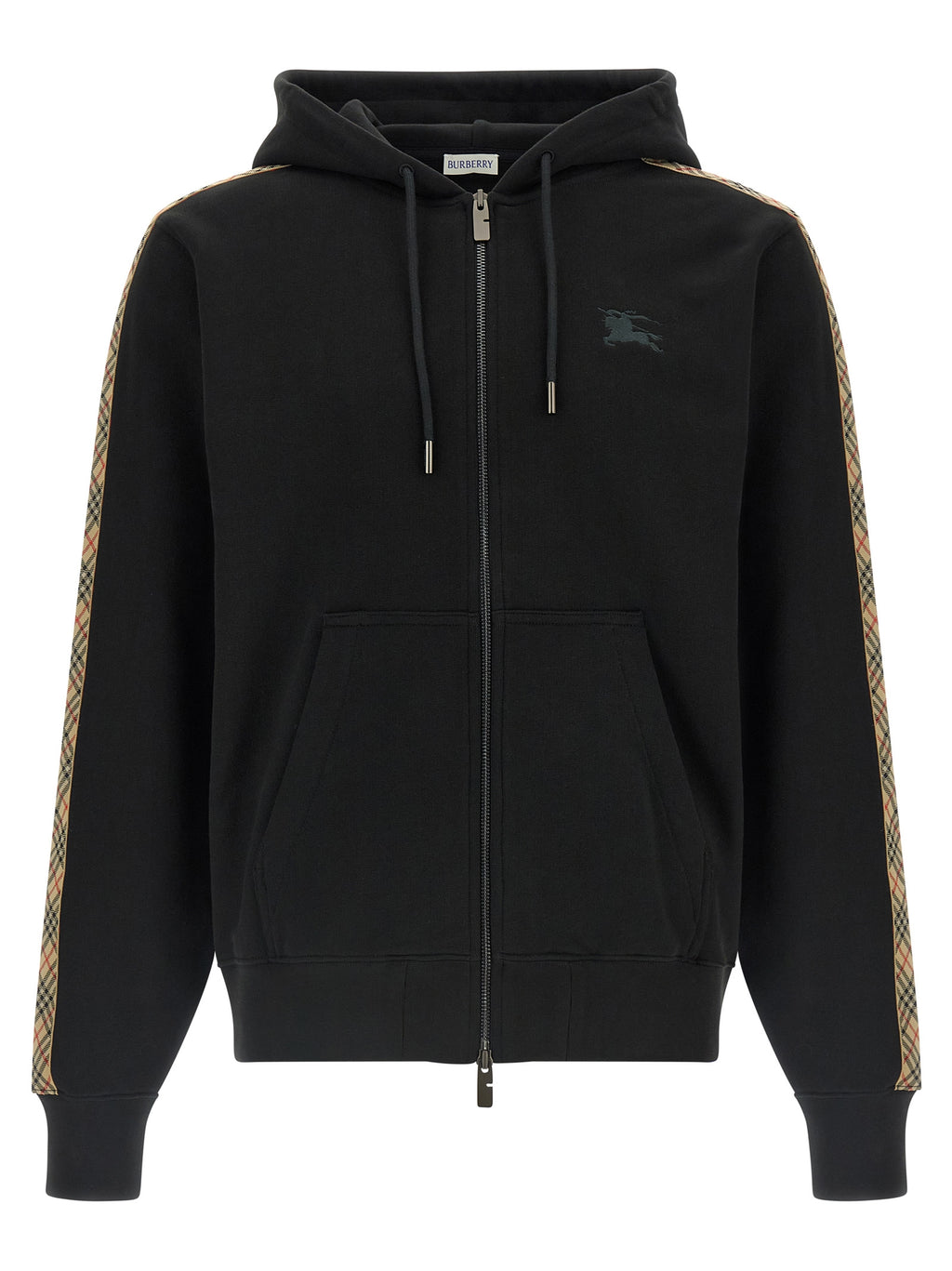 Burberry Schwarzes Baumwoll-Sweatshirt