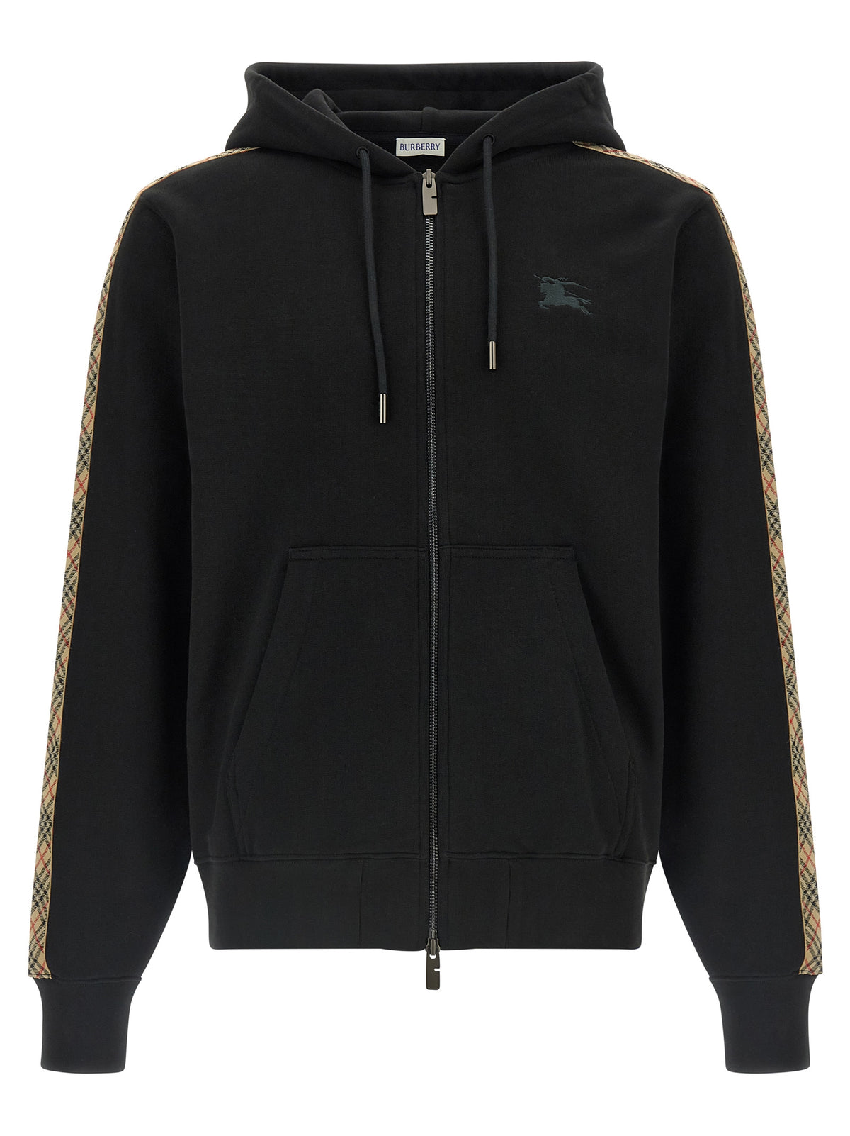 Burberry Schwarzes Baumwoll-Sweatshirt