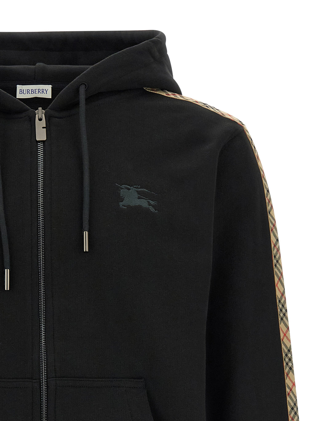 Burberry Schwarzes Baumwoll-Sweatshirt