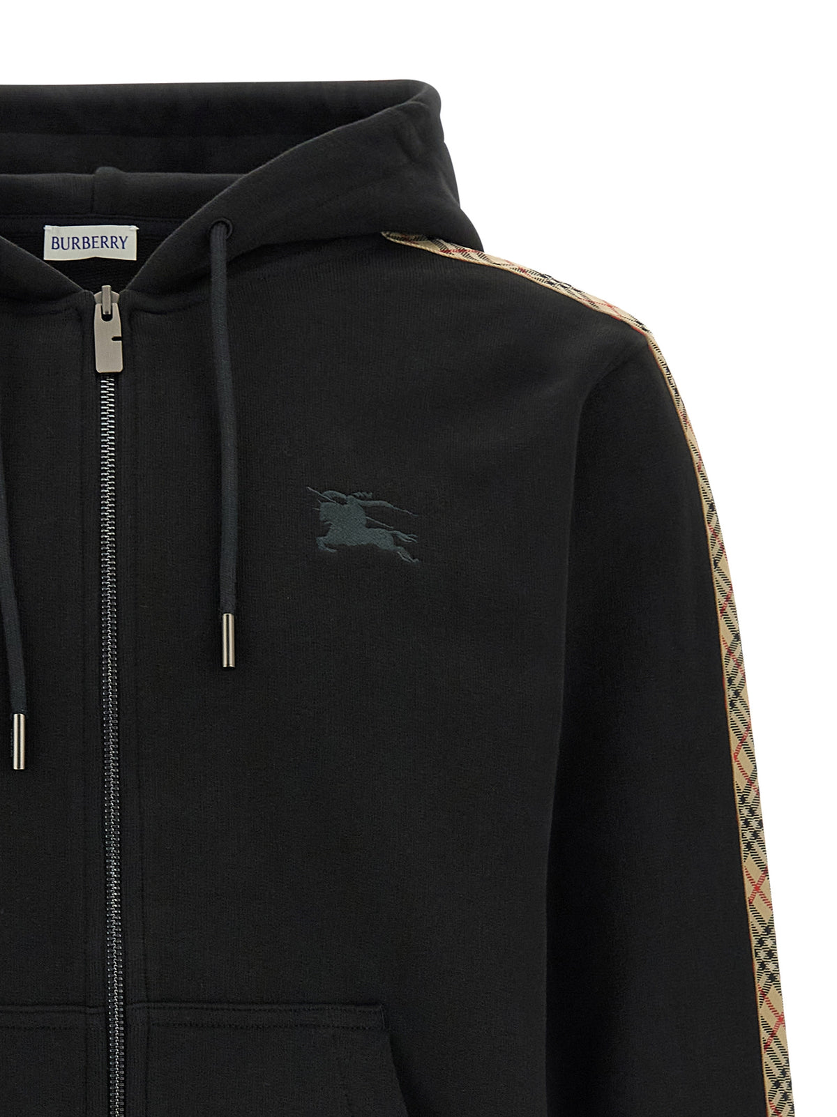 Burberry Schwarzes Baumwoll-Sweatshirt