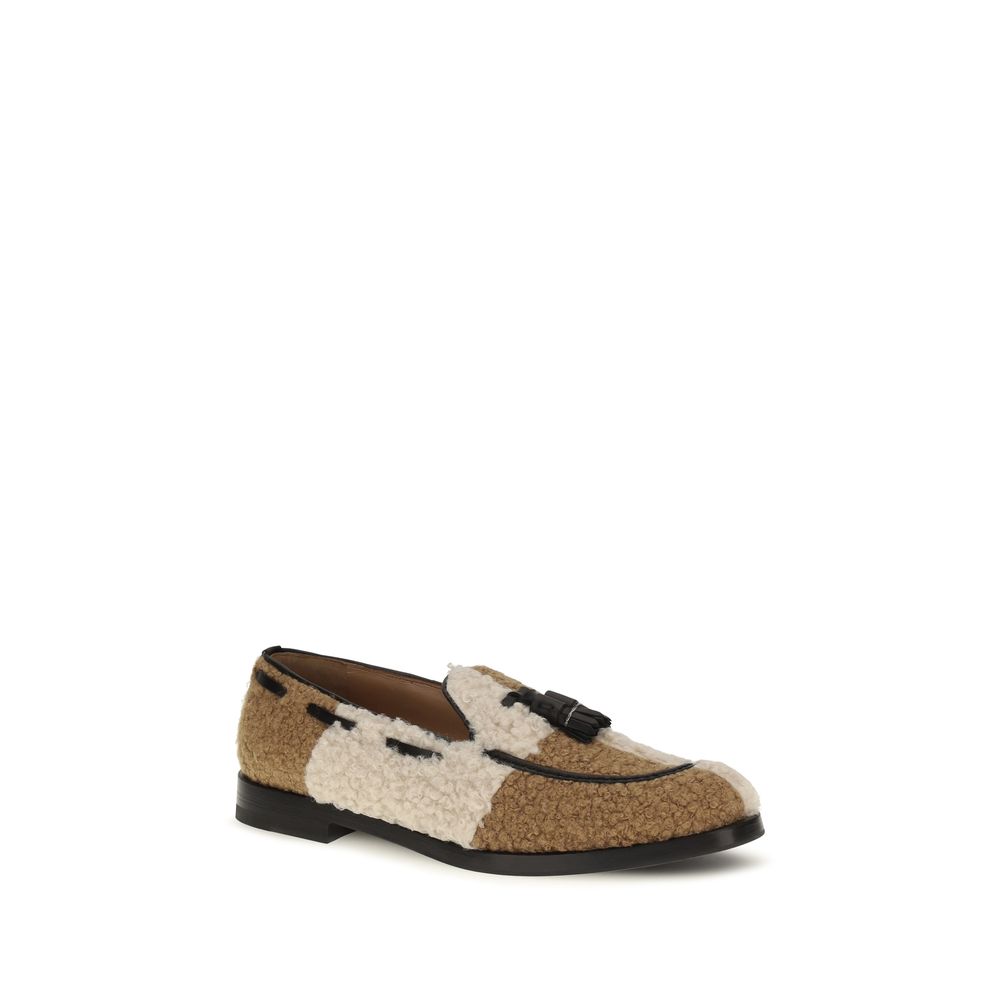 Fratelli Rossetti Beige Stoff Slipper