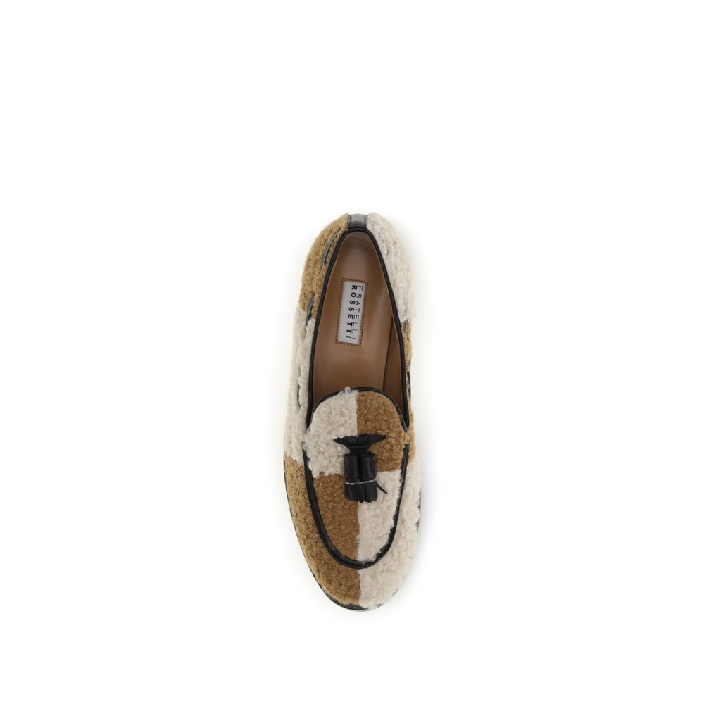 Fratelli Rossetti Beige Stoff Slipper