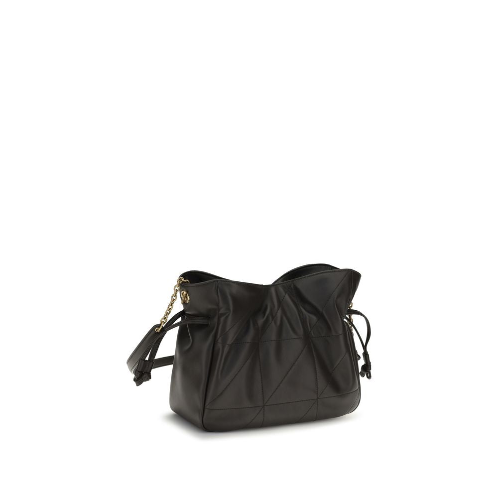 Saint Laurent Clutch Bag aus schwarzem Lammleder Ovis Aries