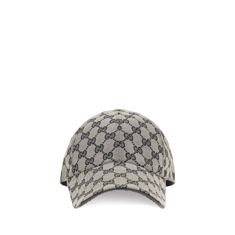 Gucci graue Baumwollkappe (Baseballmütze)