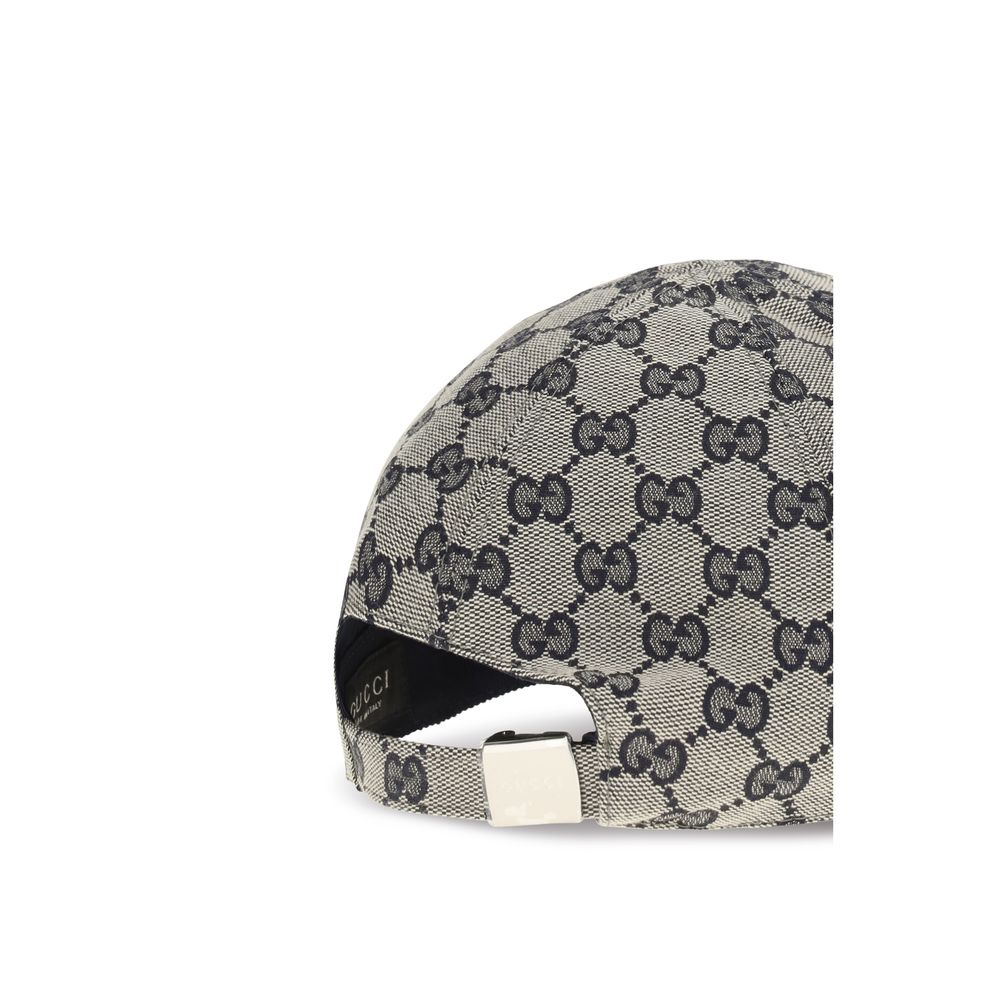 Gucci graue Baumwollkappe (Baseballmütze)