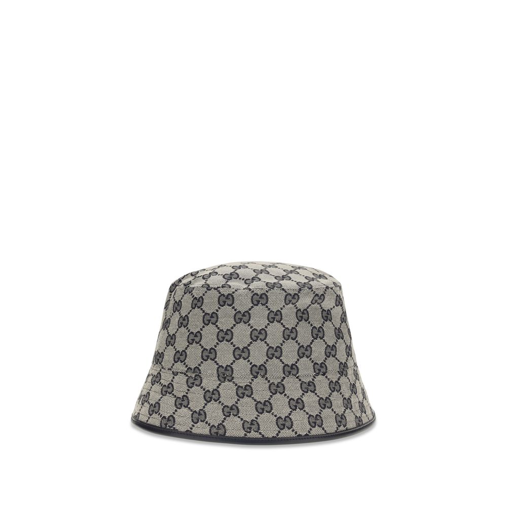 Gucci Fischerhut aus grauem Polyester