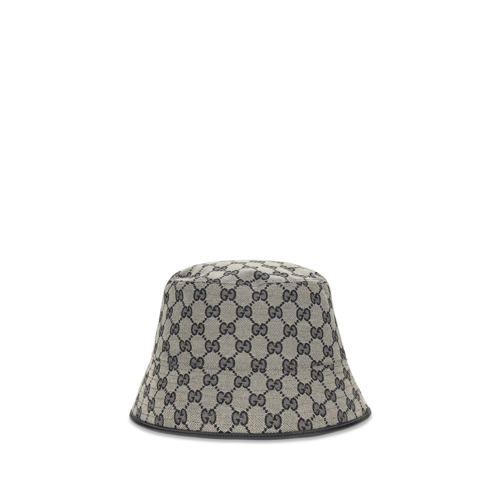 Gucci Fischerhut aus grauem Polyester