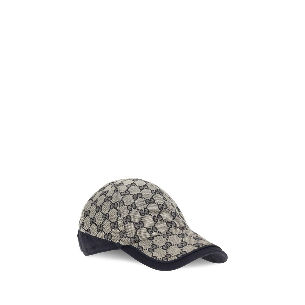 Gucci graue Polyesterkappe (Baseballkappe)