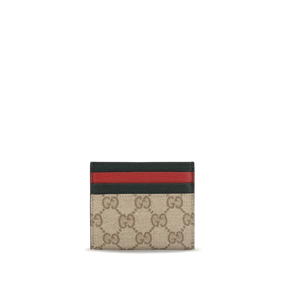 Gucci Geldbörse aus beiger Baumwolle