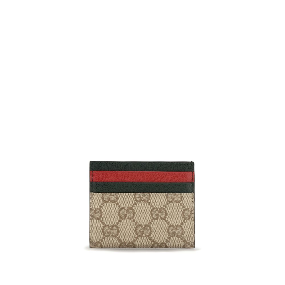 Gucci Geldbörse aus beiger Baumwolle