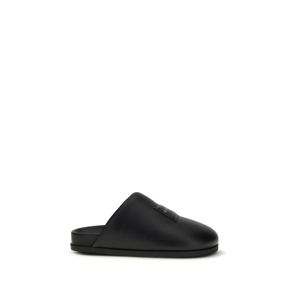 Givenchy Schwarze Kalbsleder Mules