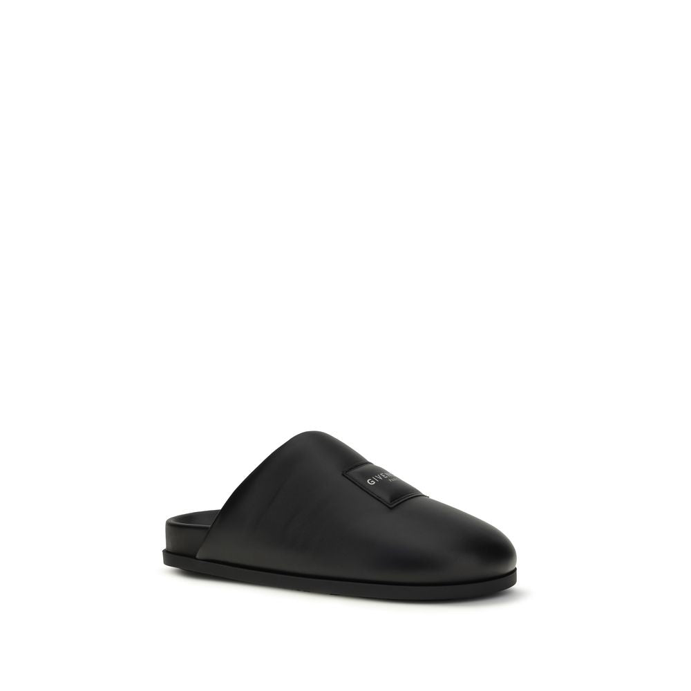 Givenchy Schwarze Kalbsleder Mules