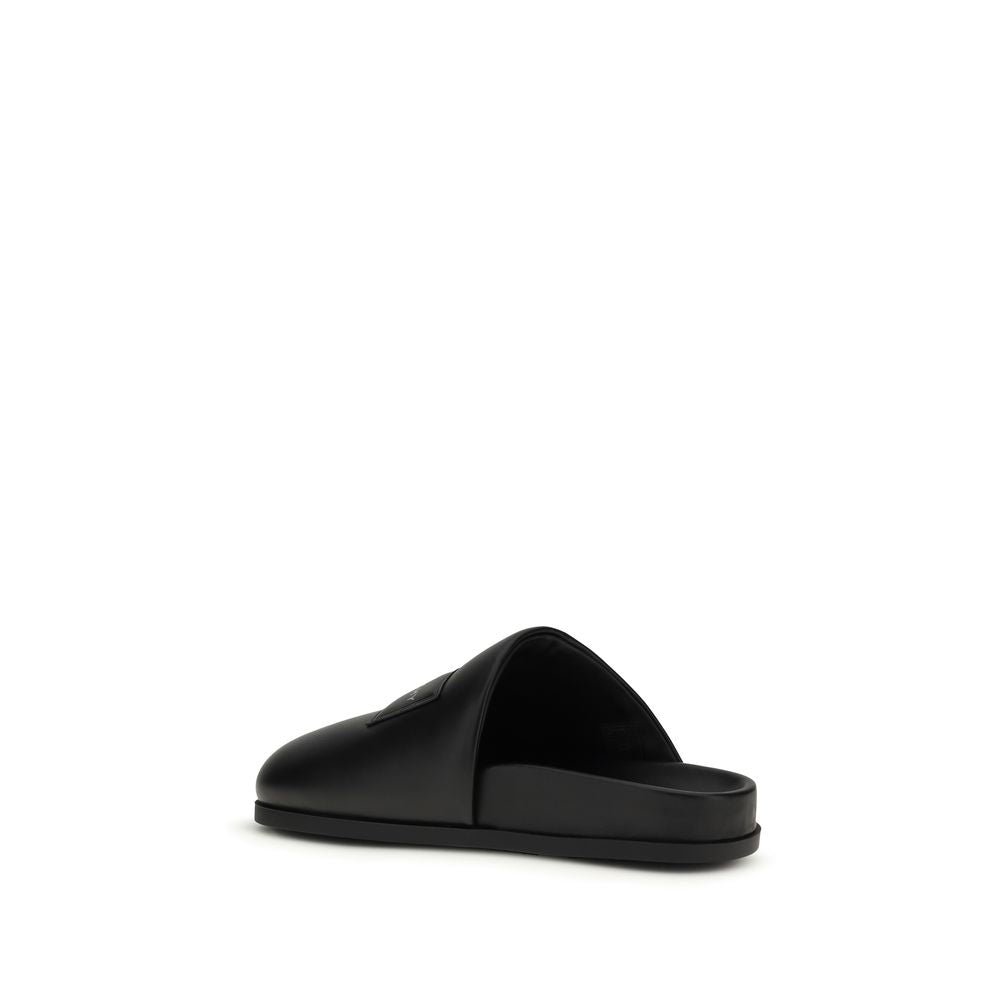 Givenchy Schwarze Kalbsleder Mules
