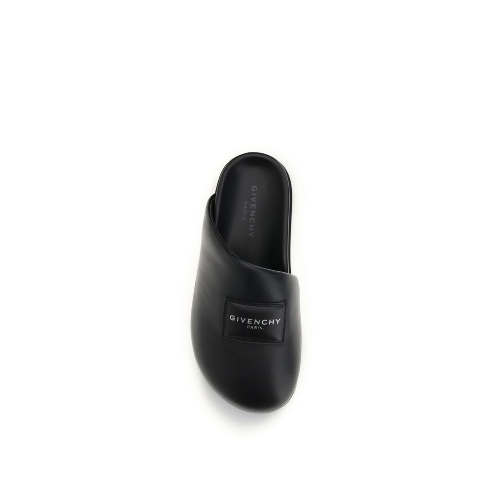Givenchy Schwarze Kalbsleder Mules