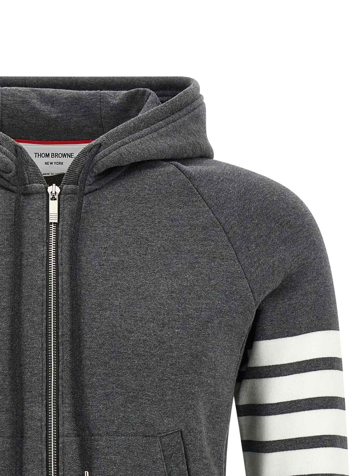 Thom Browne Sweatshirt aus grauer Baumwolle