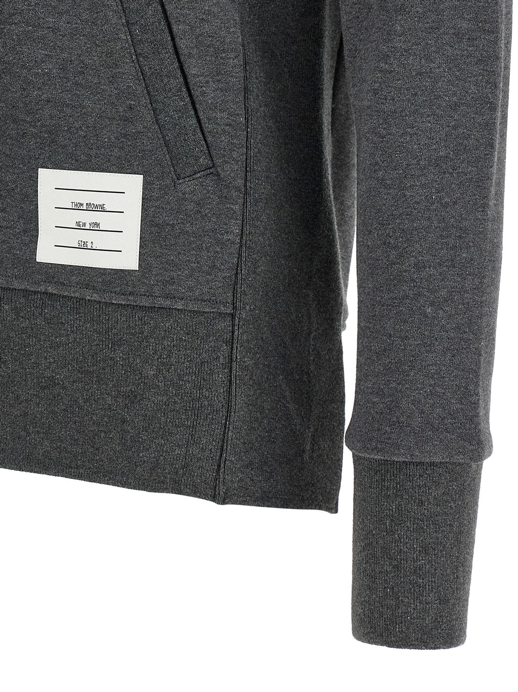 Thom Browne Sweatshirt aus grauer Baumwolle